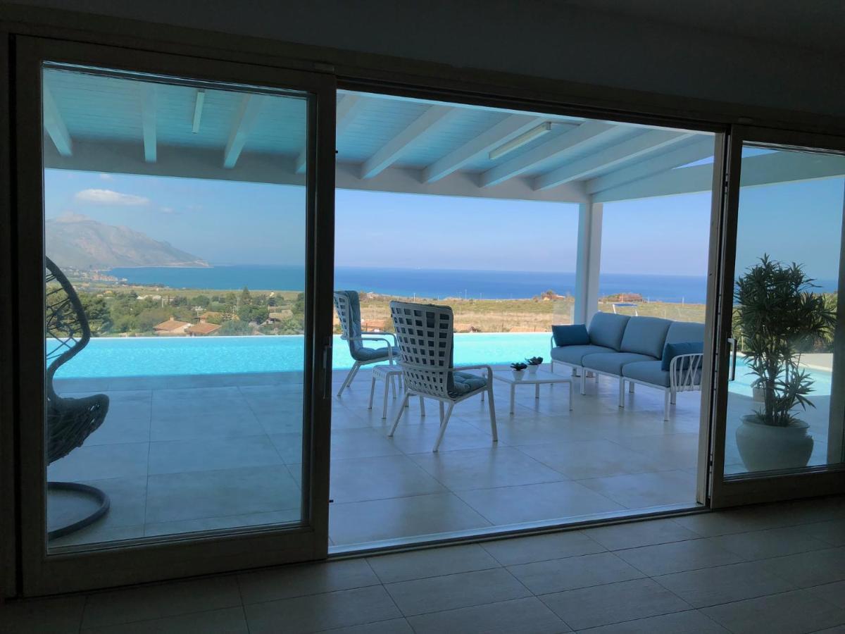 Villa Mirascopello Castellammare del Golfo Eksteriør billede