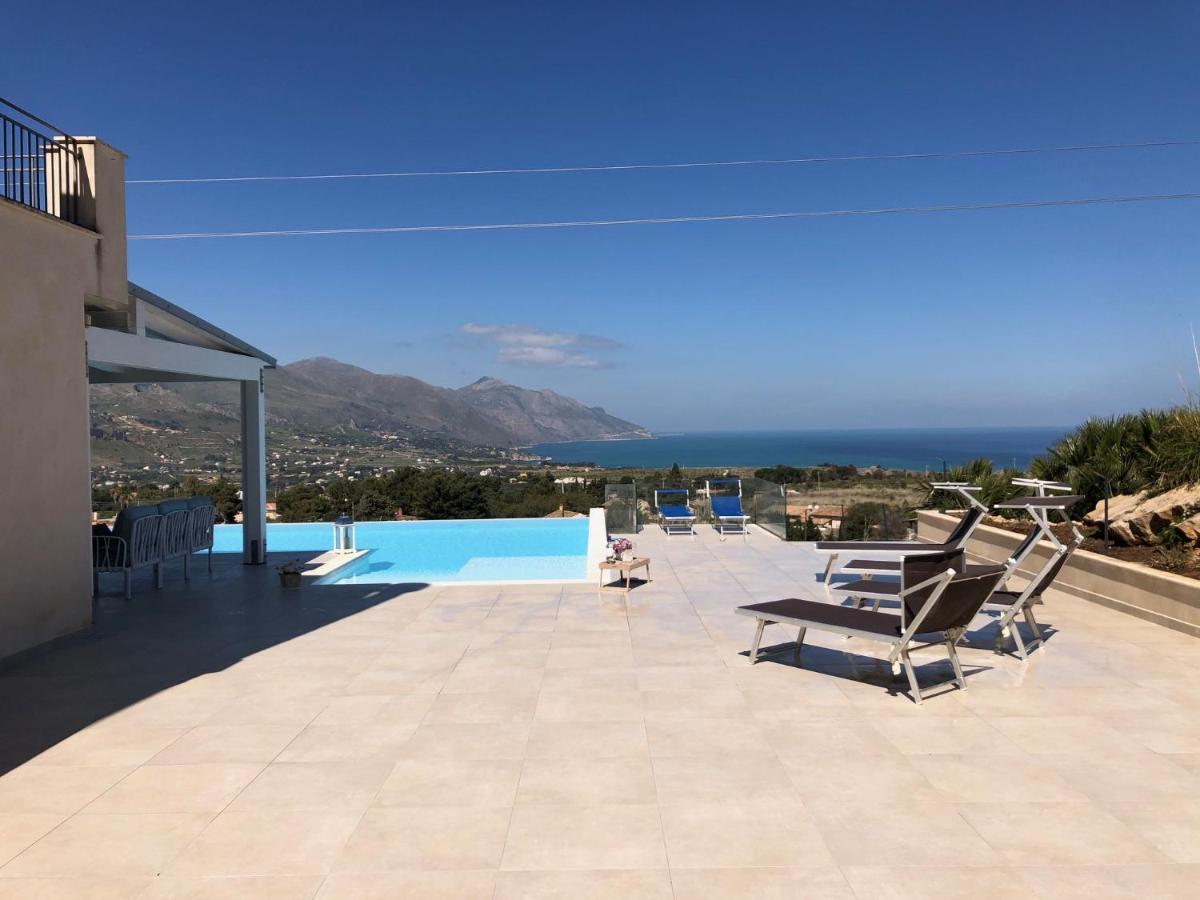 Villa Mirascopello Castellammare del Golfo Eksteriør billede