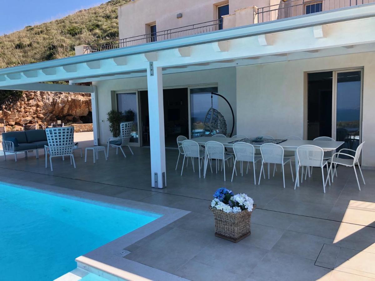 Villa Mirascopello Castellammare del Golfo Eksteriør billede