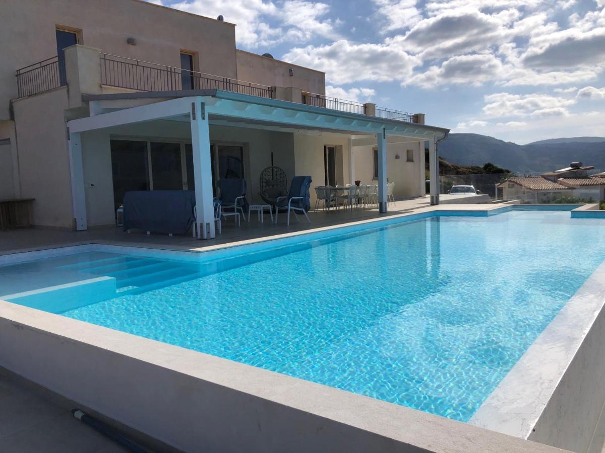 Villa Mirascopello Castellammare del Golfo Eksteriør billede
